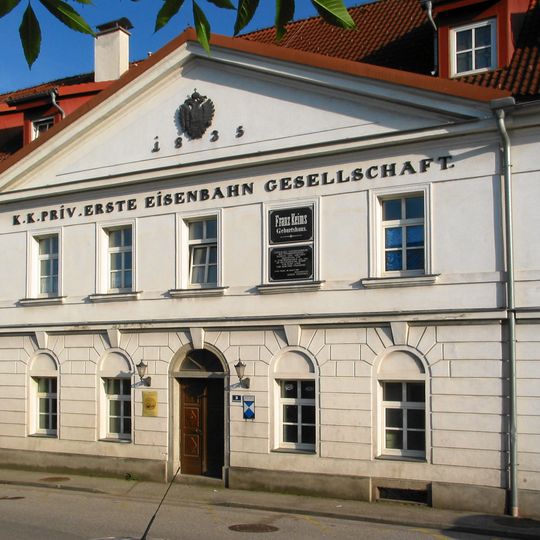 Ehem. Stationsgebäude der Pferdeeisenbahn