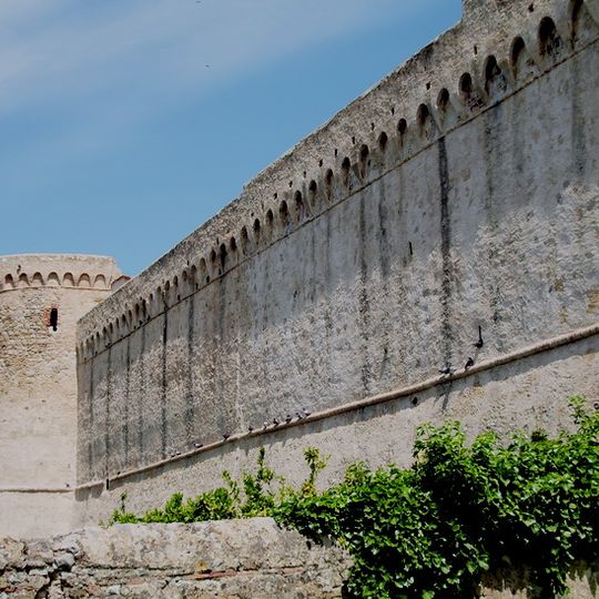 Walls of Magliano in Toscana