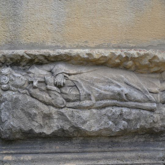 Mariánsky stĺp, reliéf figurálny II.