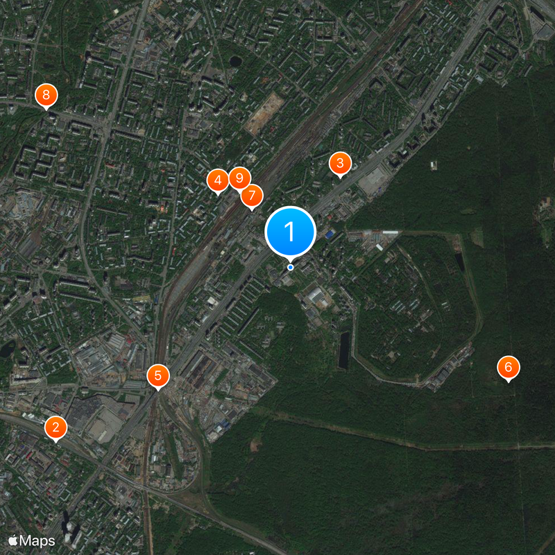 Moscow State University of Civil Engineering Map