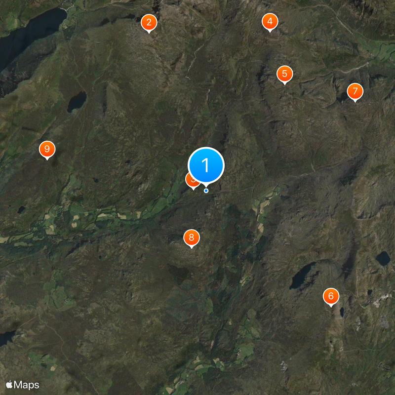 Hardknott Pass Map