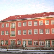 Mehrfamilienhaus der Wohnanlage Westrandbebauung Steinstraße 14a, 14b, 14c