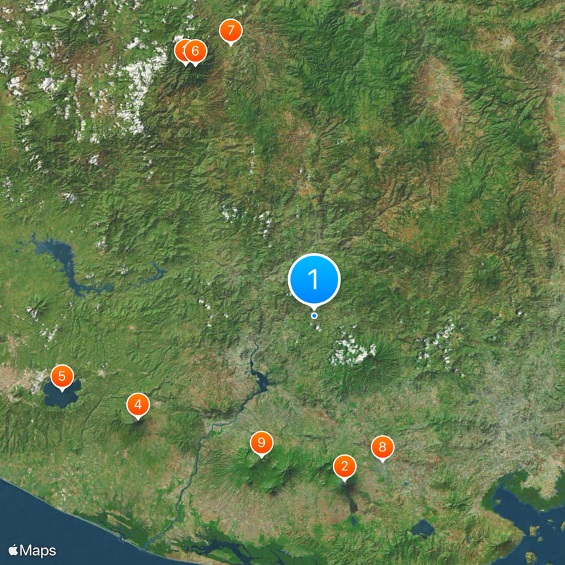 3 de Febrero hydroelectric power station Map