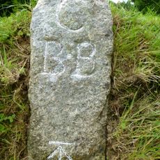 Borough Boundary Stone To North 24 Roughtor Road