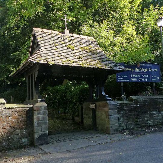 Lych gate to Church of St Mary
