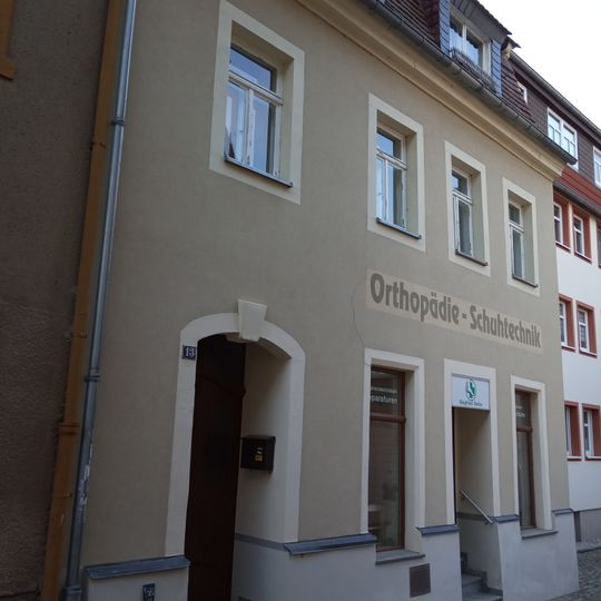 Wohnhaus in geschlossener Bebauung Kirchgasse 13