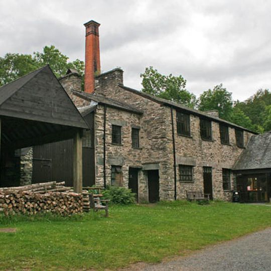 Stott Park bobbin mill, two mill ponds and site of Stott Park smithy