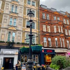 Ventilation Standard And Bollards At Junction With Carnaby Street Approach