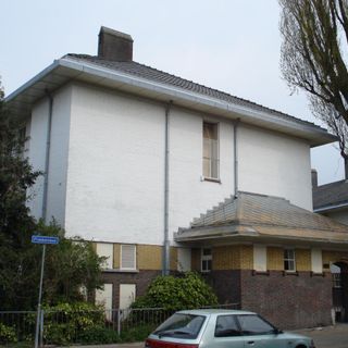 Opslaggebouwtje Scholencomplex Frankendaal
