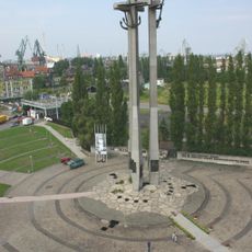 Solidarności Square in Gdańsk