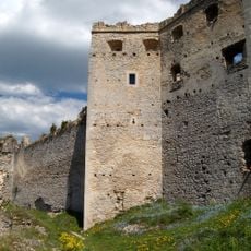 Hrad Lietava, múr hradbový II.