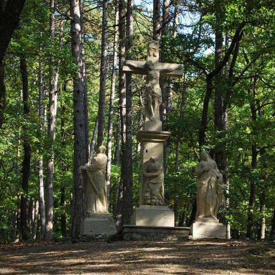 Golgota, súsošie malej Kalvárie, socha I.