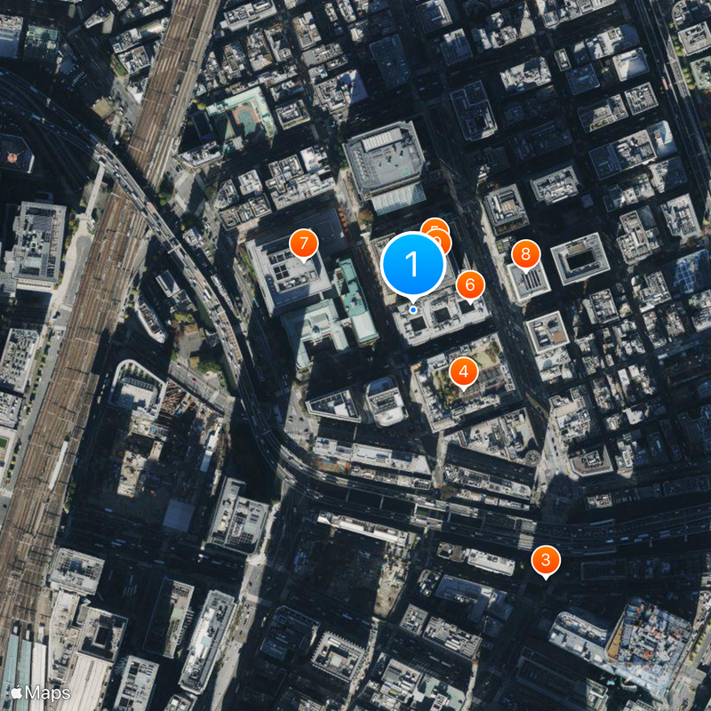 Mitsui Main Building Carte