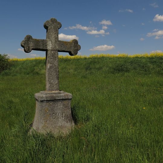 Kamenný kříž - mezník