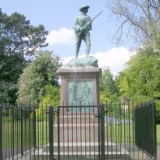 South African War Memorial In Crow Nest Park, 300 Yards East Of Crow Nest House