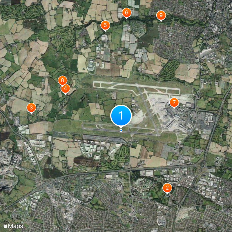 Dublin Airport Map