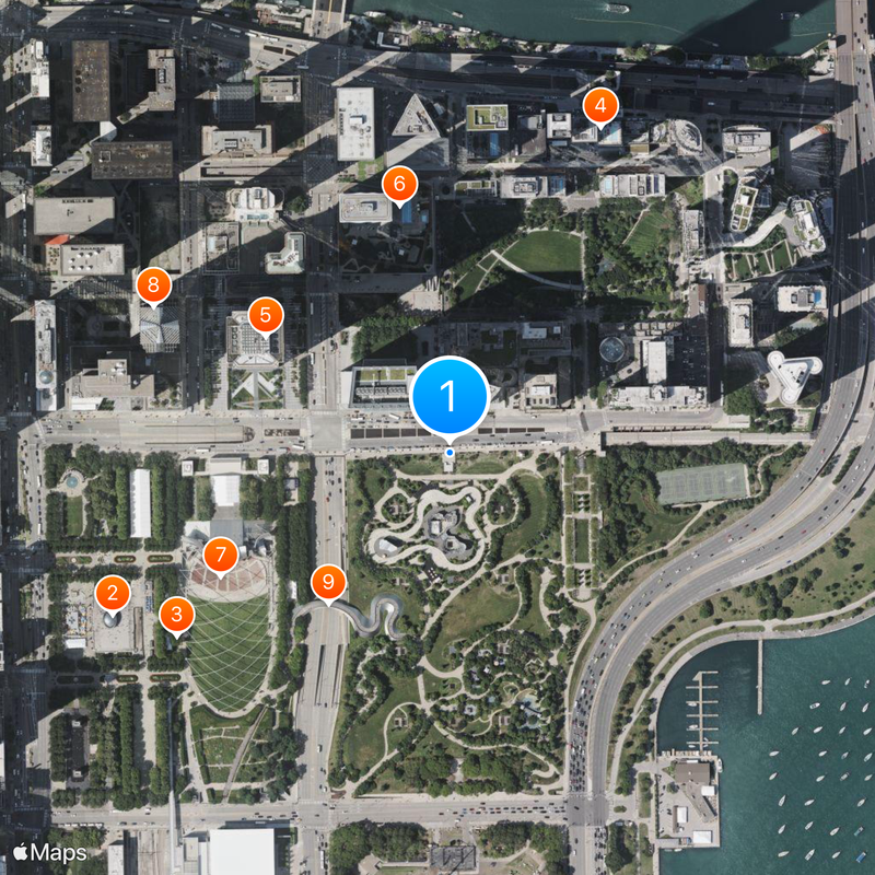 Maggie Daley Park Map
