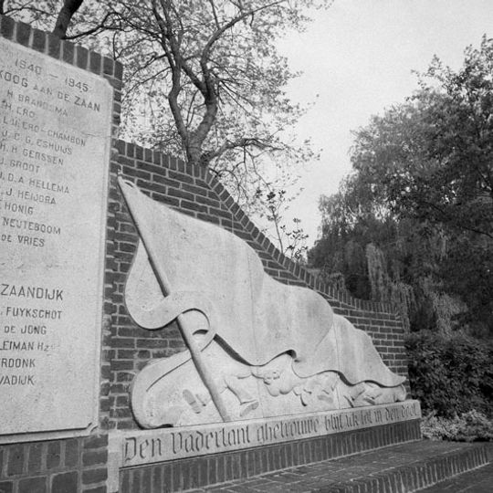 Verzetsmonument van Koog aan de Zaan en Zaandijk