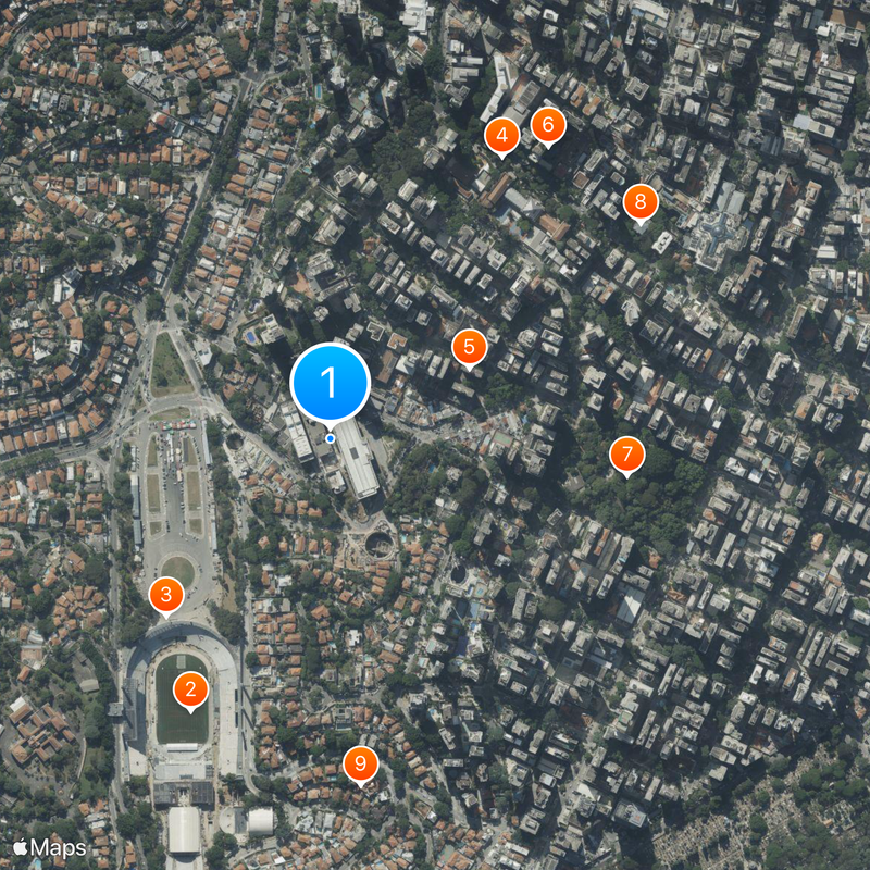 Fundação Armando Alvares Penteado Map