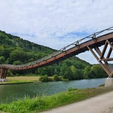 Wooden bridge at Essing