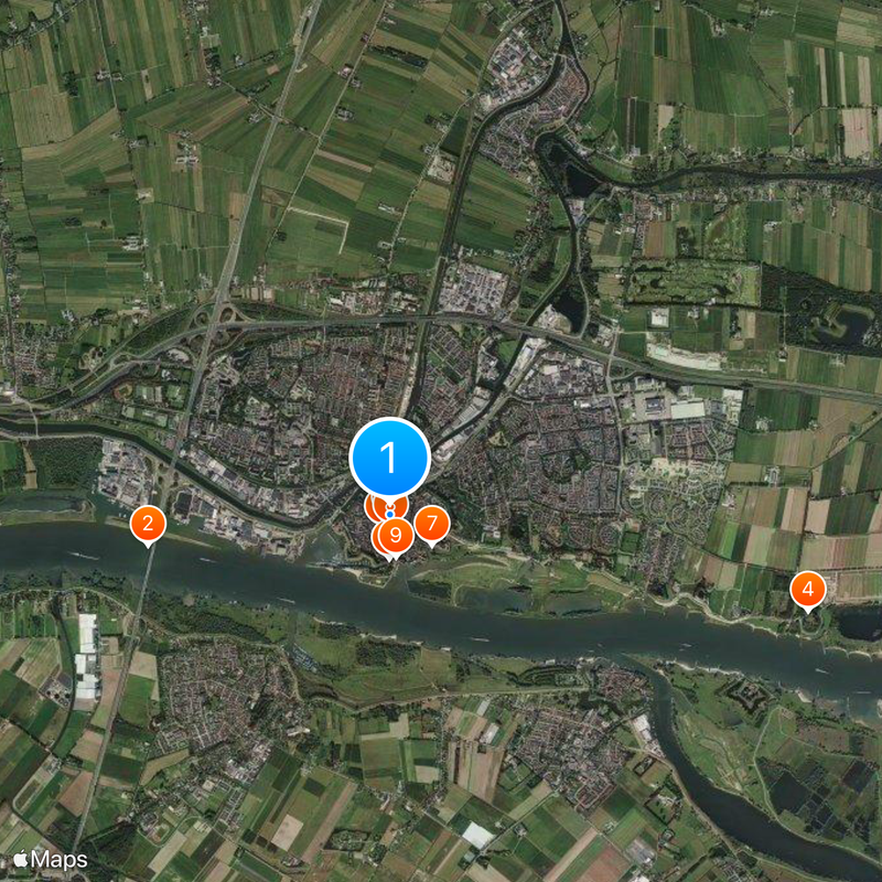 Gorinchem Map