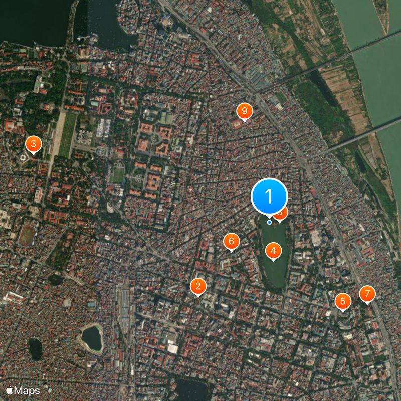 Temple of the Jade Mountain Mappa