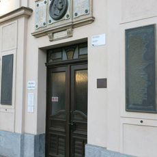 Pamětní desky padlým v 1. světové válce na Staré radnici v Poděbradech