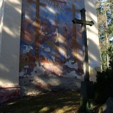 Kříž na Kalvarii v Česticích