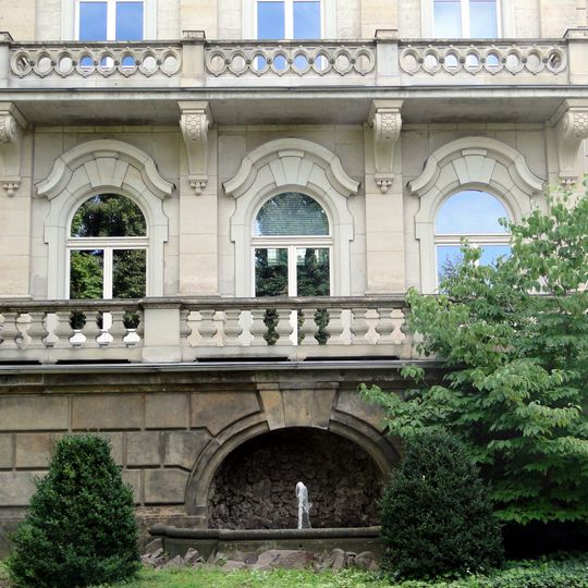 Wandbrunnen Villa Eschebach