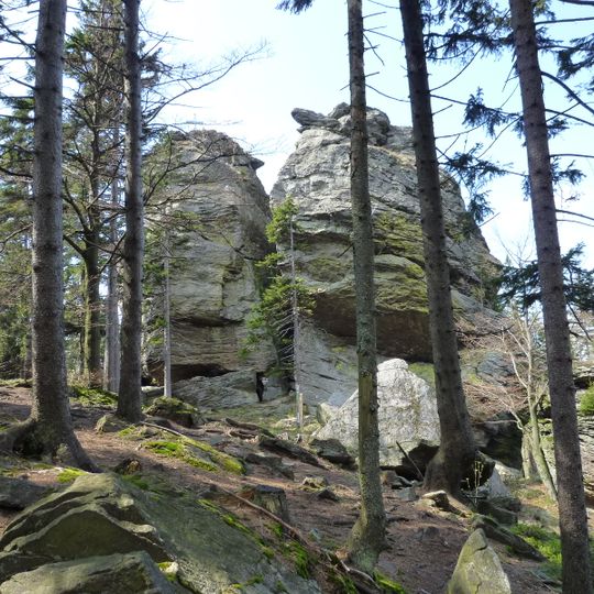 Kaitersberg-Felshänge