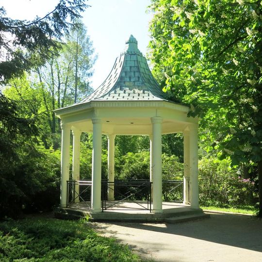 Brathův pavilon v Tyršových sadech v jablonci nad Nisou