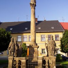 Marian column in Hodkovice nad Mohelkou