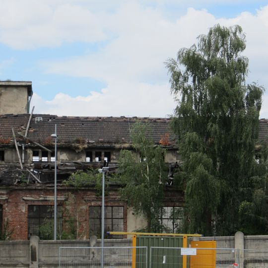 Heizhaus des Bahnbetriebswerkes