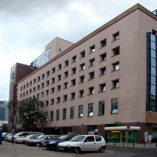PKO building on Sienkiewicza Street in Warsaw