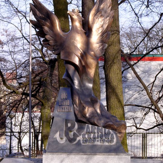 Home Army Monument in Sopot, Poland