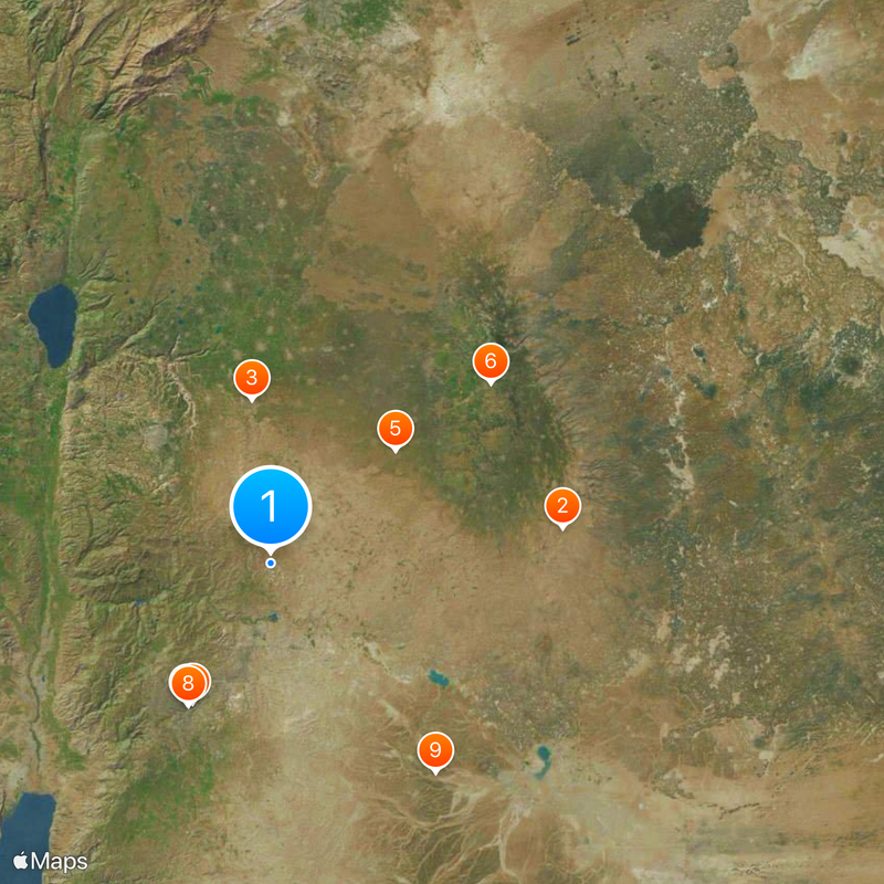 Mafraq Governorate Map