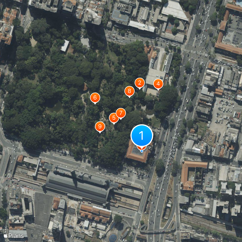 Pinacoteca de São Paulo Mapa