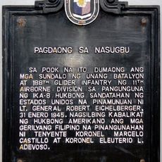 Landing at Nasugbu historical marker