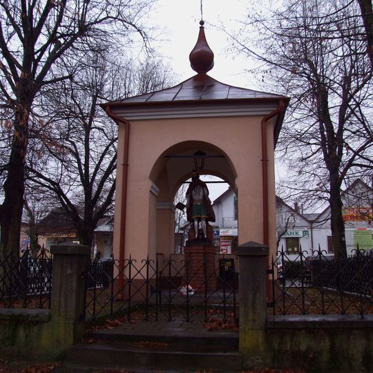 Kapliczka św. Floriana, Rynek 19 w Ciężkowicach