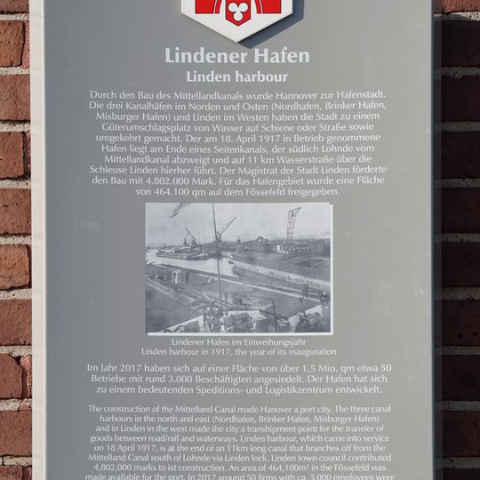 Stadttafel Lindener Hafen