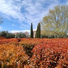 Laberinto del parque lineal del Manzanares