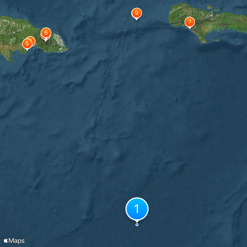 Caribbean Sea Map