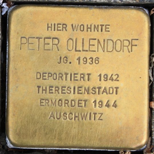 Stolperstein für Peter Ollendorf