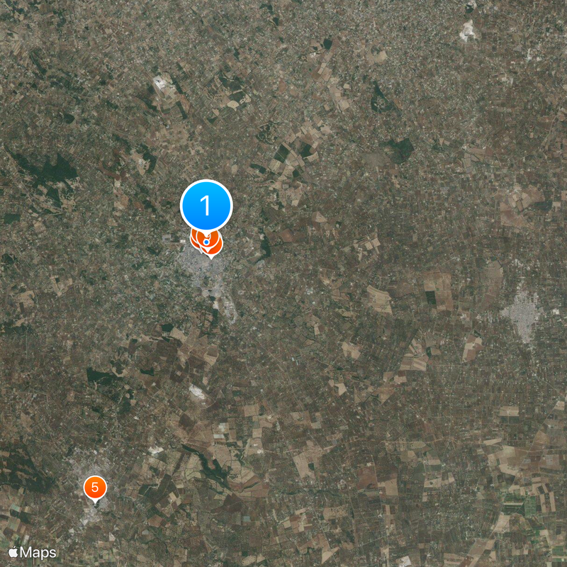 Ceglie Messapica Mapa