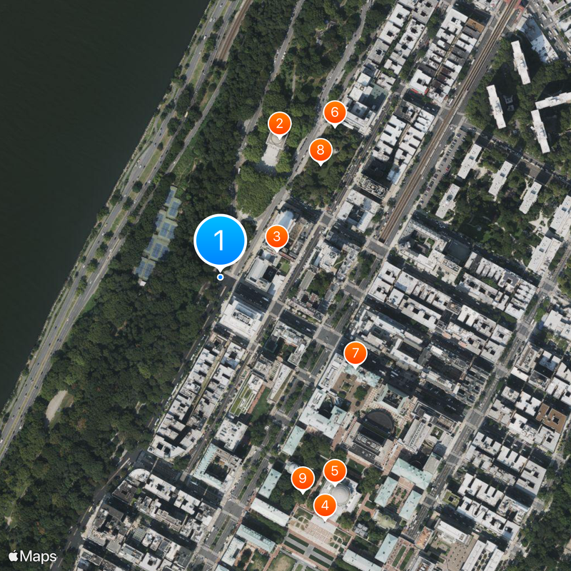 Union Theological Seminary Map