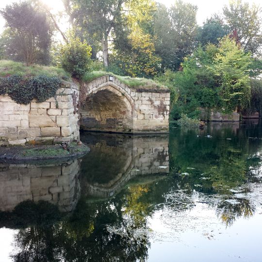 Remains Of Old Castle Bridge