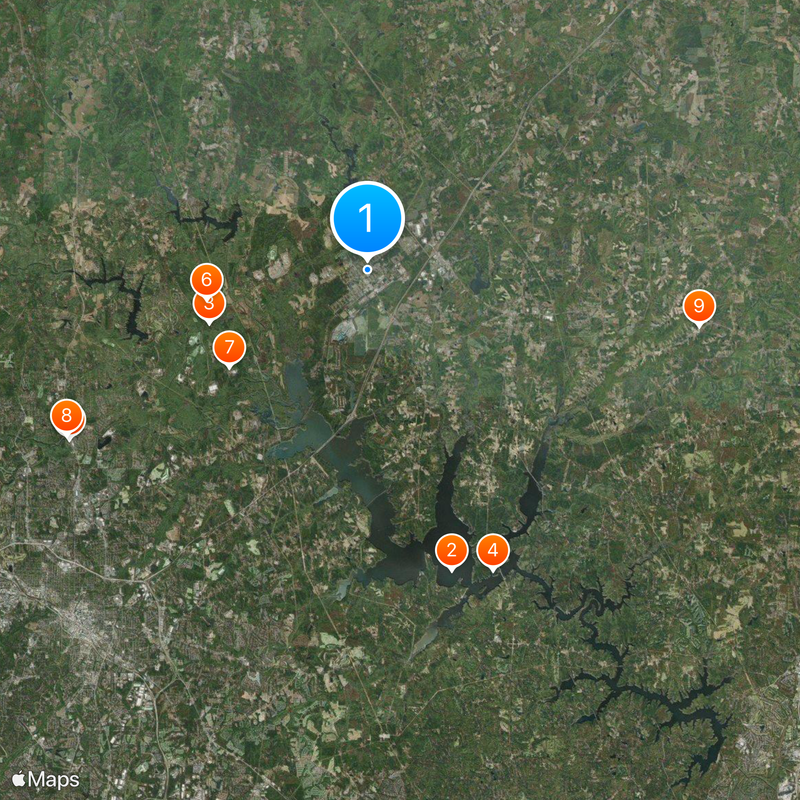 Butner Map