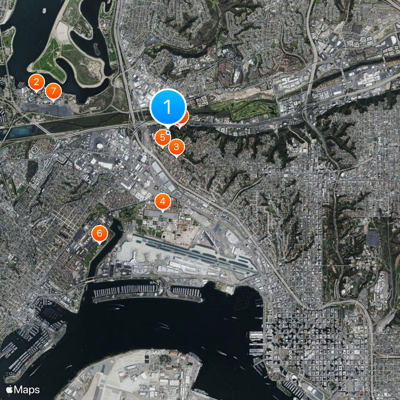 Old Town of San Diego Map