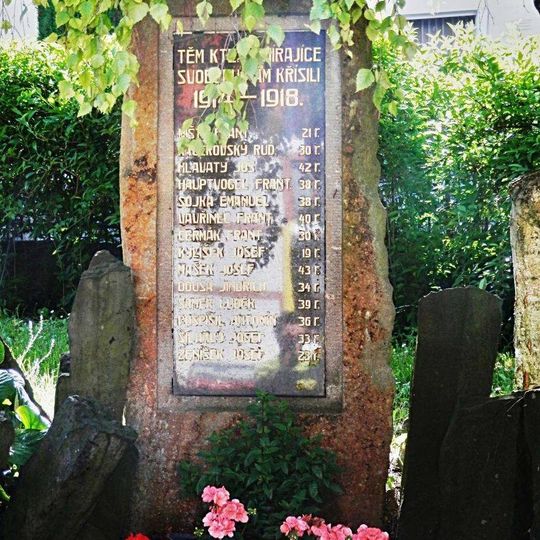 Pomník padlým v Třebívlicích