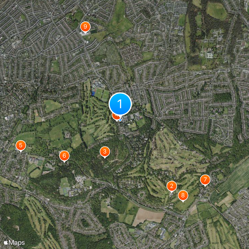 Croydon Central Map